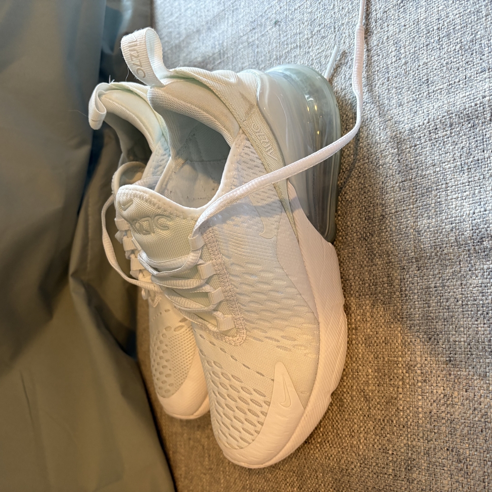 Kids White Nike Sneakers